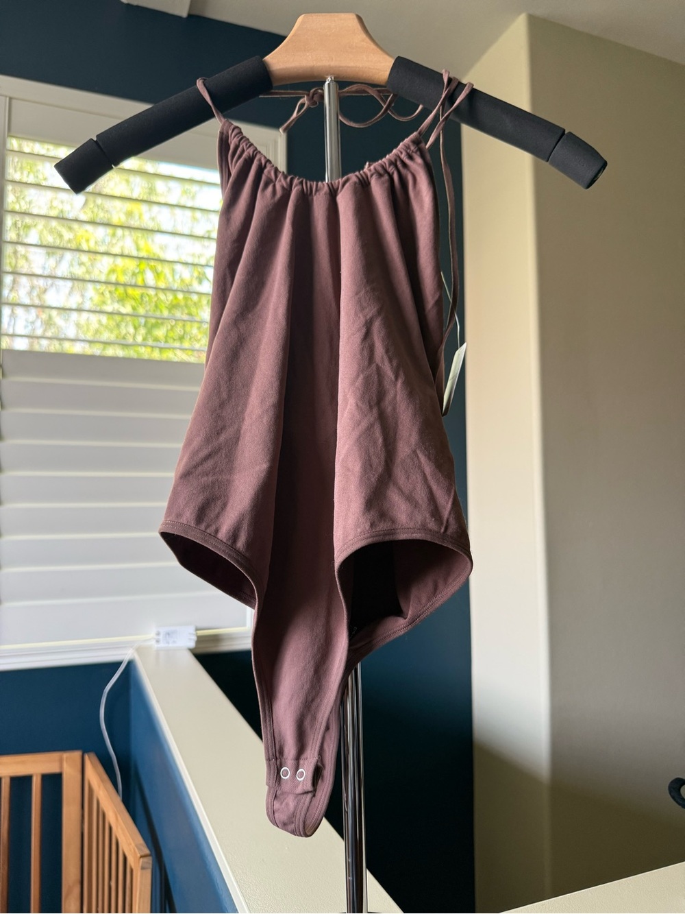Women’s Soft Strap Bodysuit - Mauve